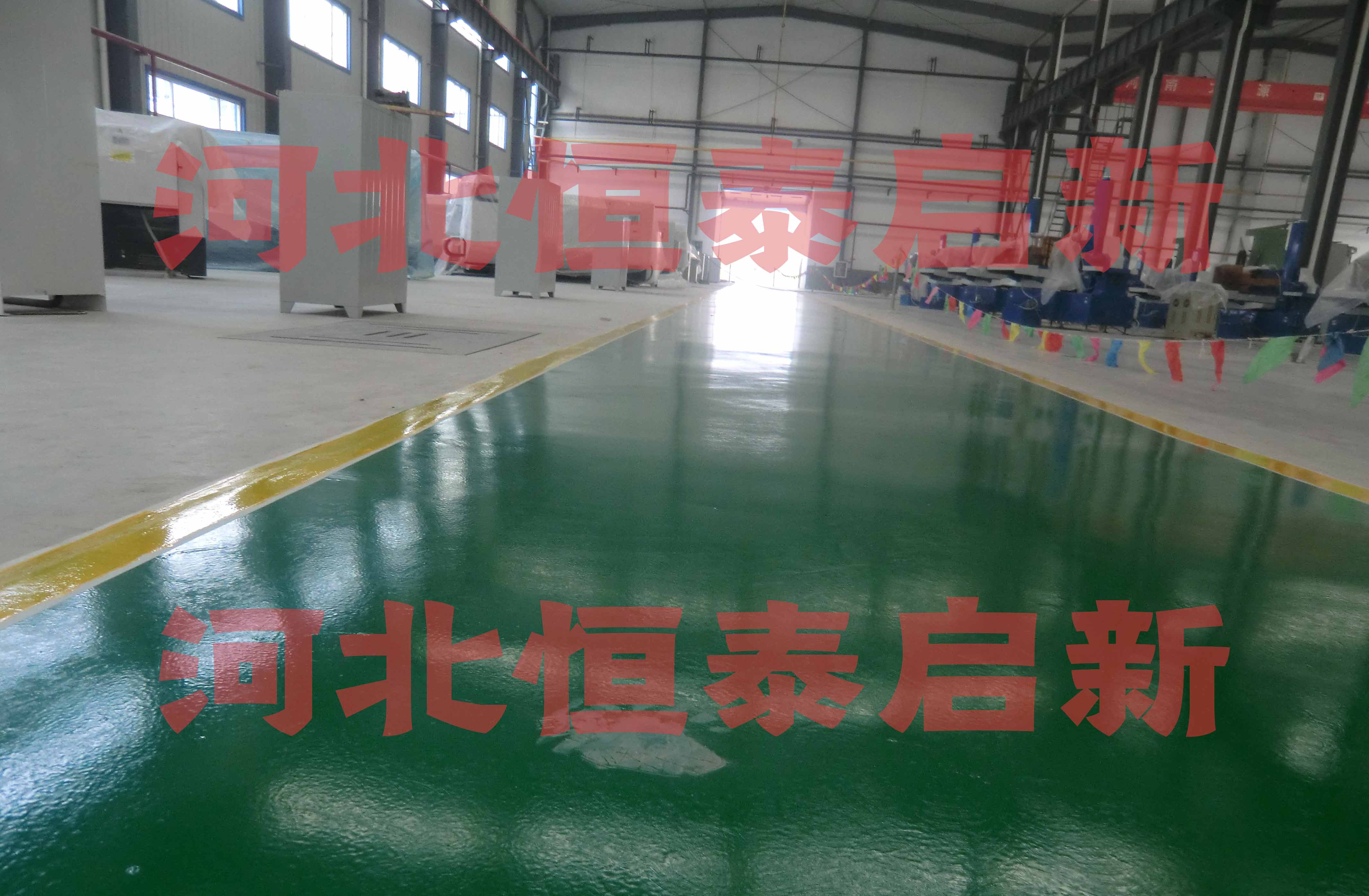 许昌机械零件制造厂房地面固化环氧施工反馈
